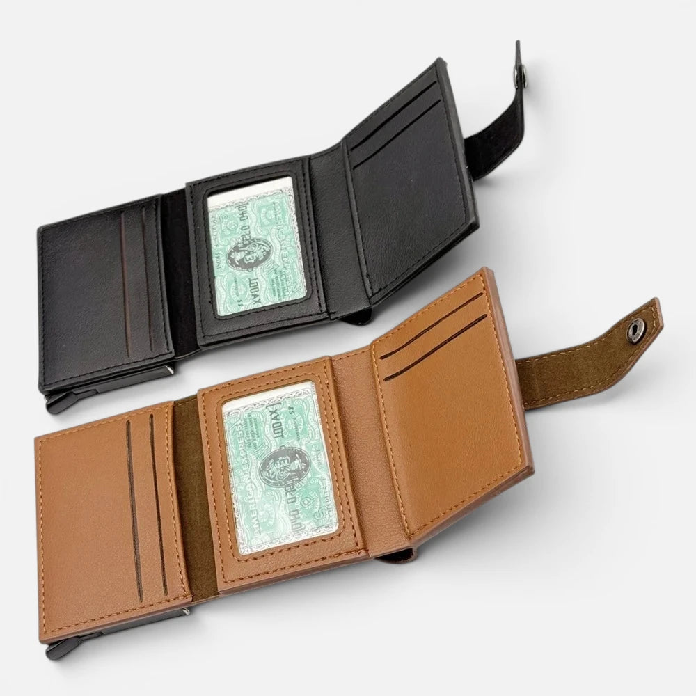 Petit Portefeuille Homme En Cuir
