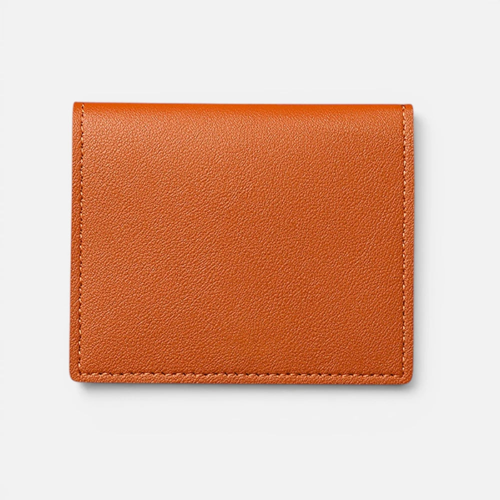 Petit Porte-Cartes de Crédit Ultra-Fin avec Compartiment Billets