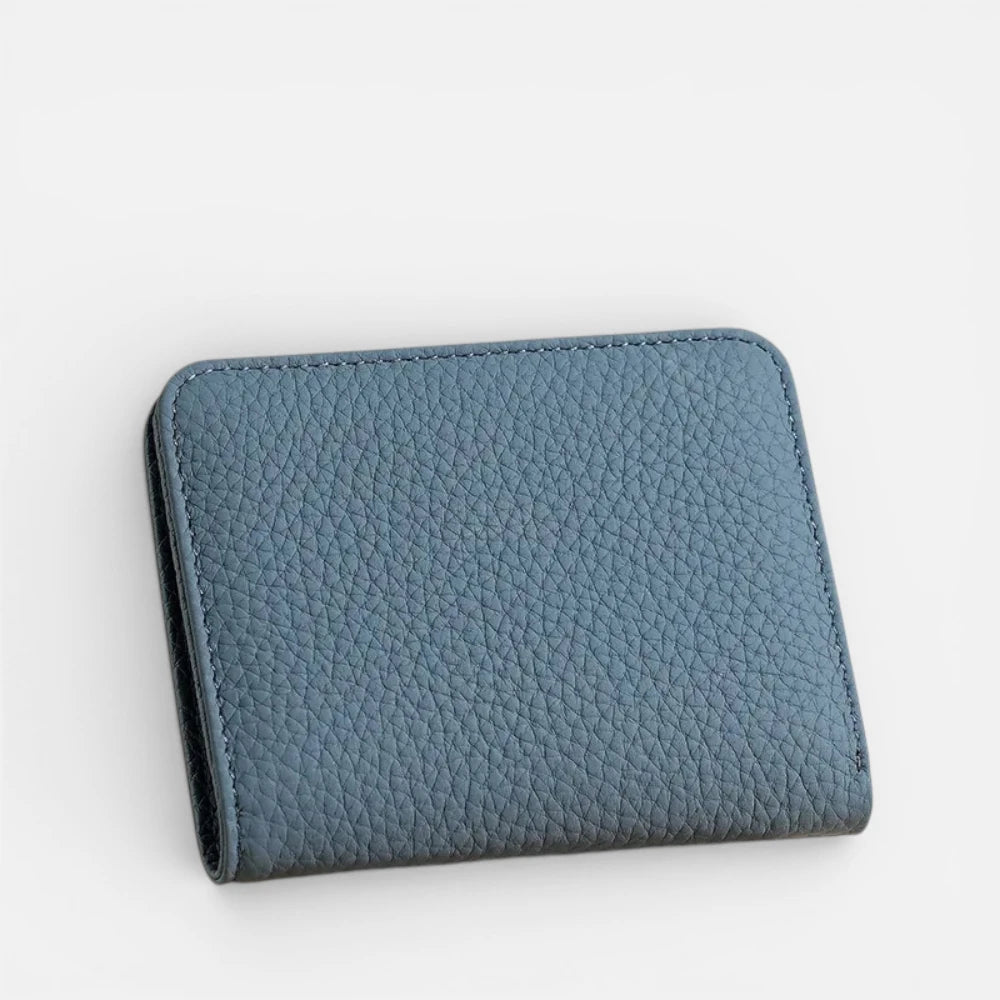 Mini Portefeuille En Cuir