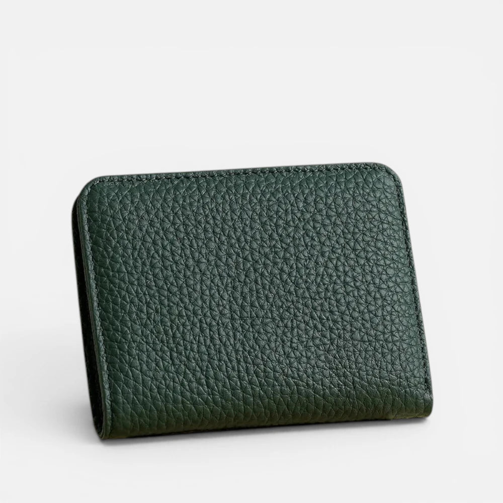Mini Portefeuille En Cuir