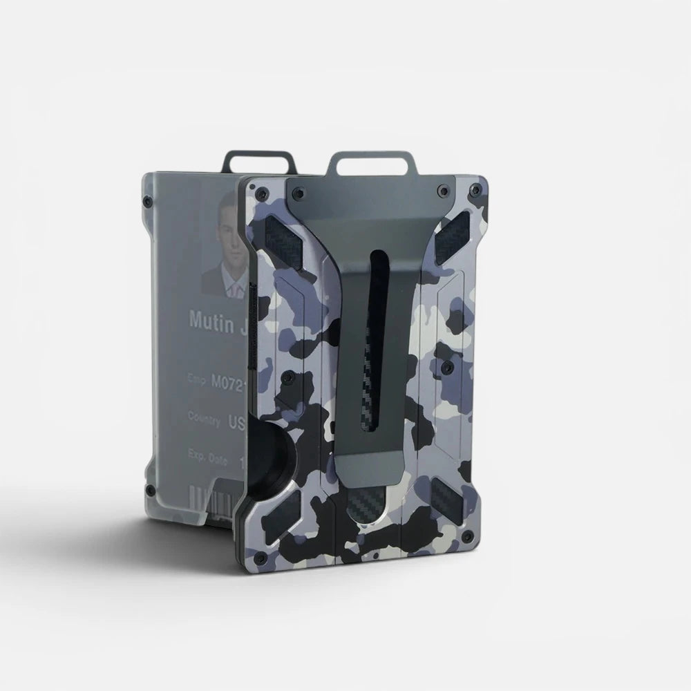 Portefeuille Porte-Carte En Aluminium