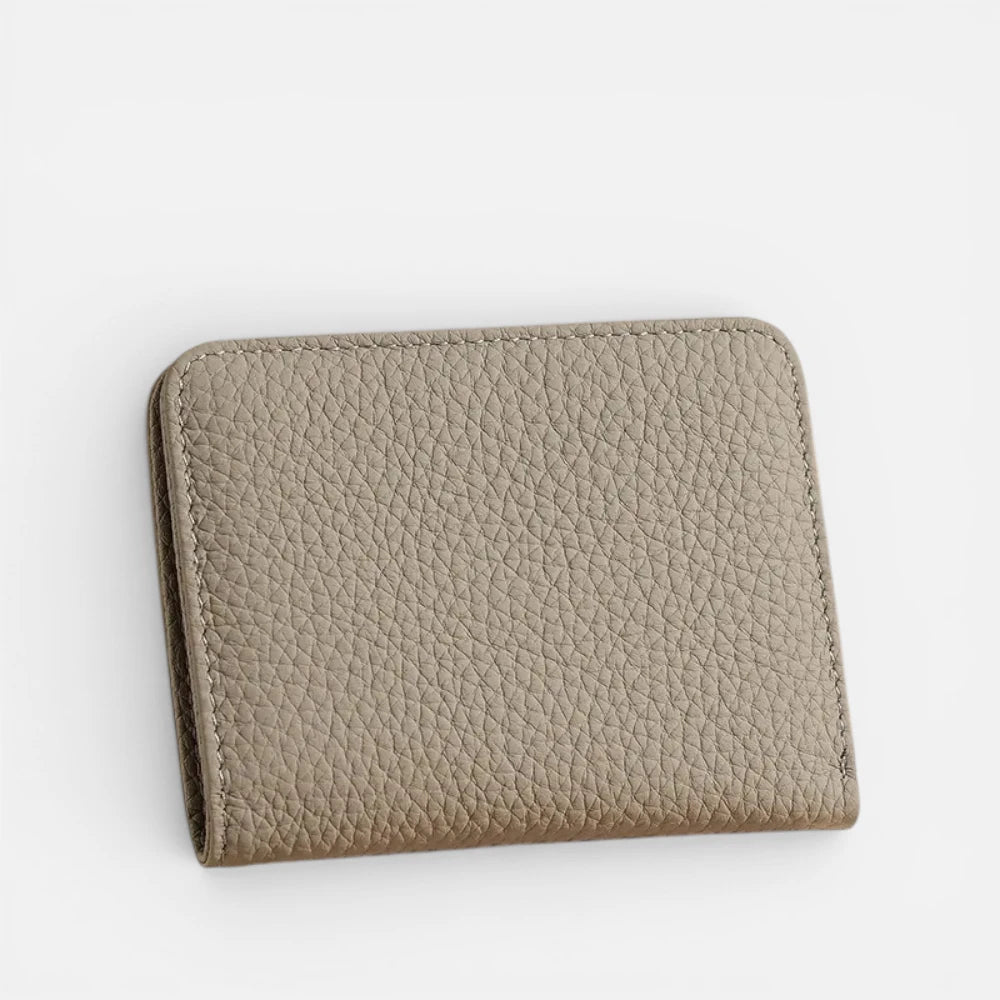 Mini Portefeuille En Cuir