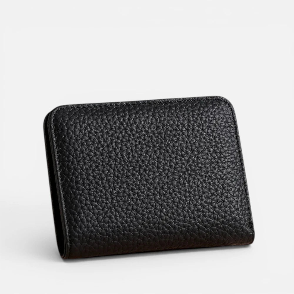 Mini Portefeuille En Cuir