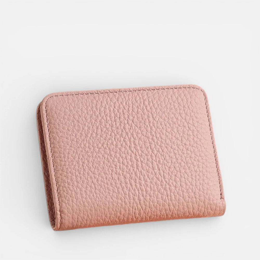 Mini Portefeuille En Cuir