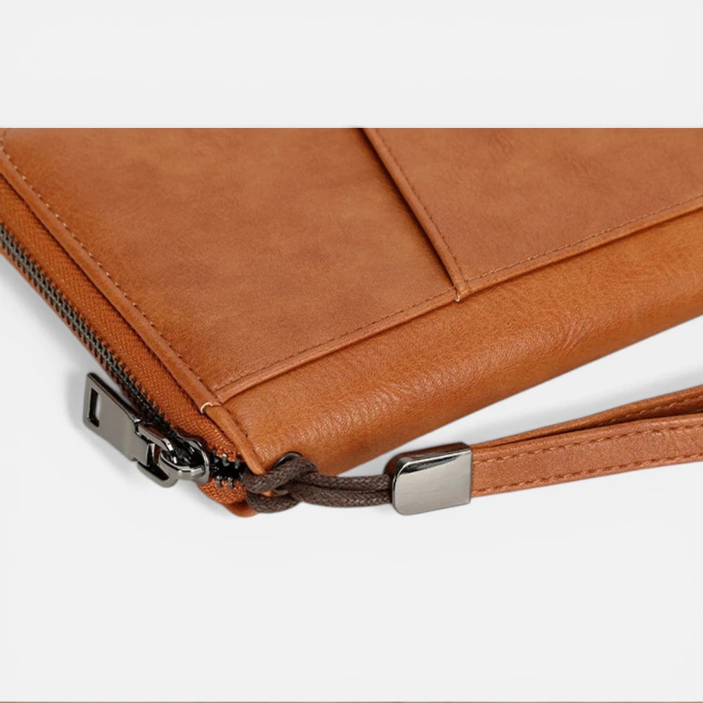 Portefeuille De Voyage En Cuir