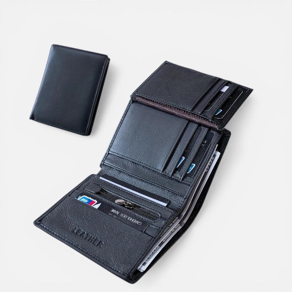 Petit  Portefeuille  En  Cuir Homme