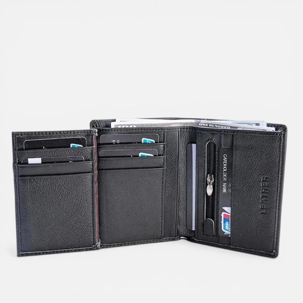 Petit  Portefeuille  En  Cuir Homme