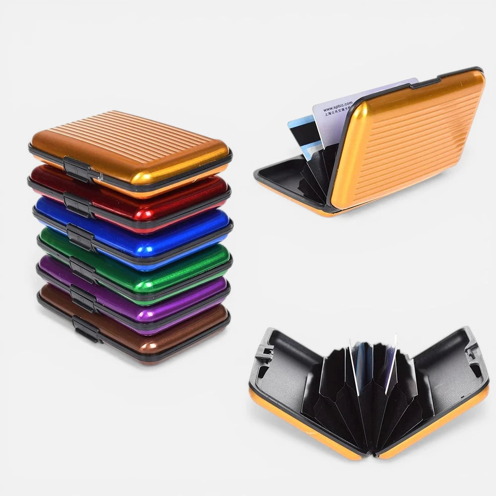 Porte Carte En Aluminium