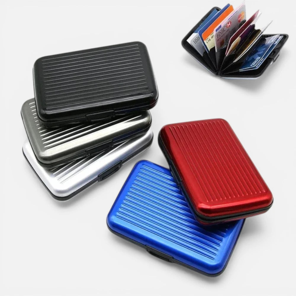 Porte Carte En Aluminium